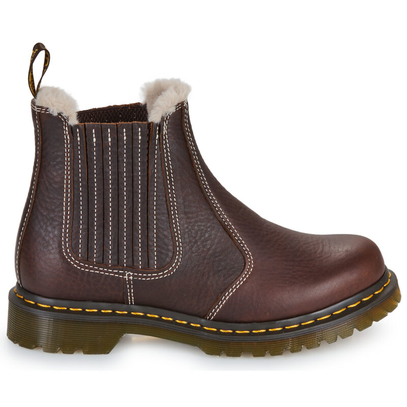 Dr. Martens 2976 Leonore II Chelsea Boot Dark Brown Grizzly Marrone Stivaletti Donna - 2