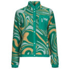 Felpa Helly Hansen W IMPERIAL PRINTED PILE SNAP Verde Felpe Donna - 1
