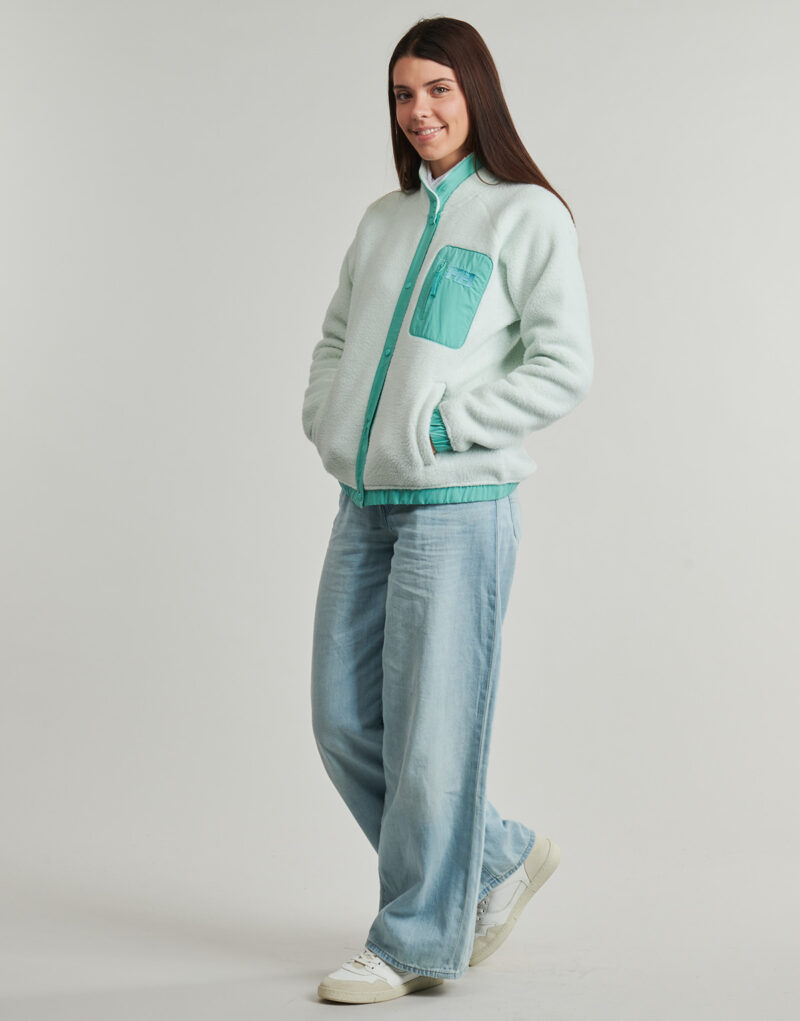 Felpa Helly Hansen W IMPERIAL PILE SNAP Bianco Felpe Donna - 3