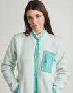 Felpa Helly Hansen W IMPERIAL PILE SNAP Bianco Felpe Donna - 5