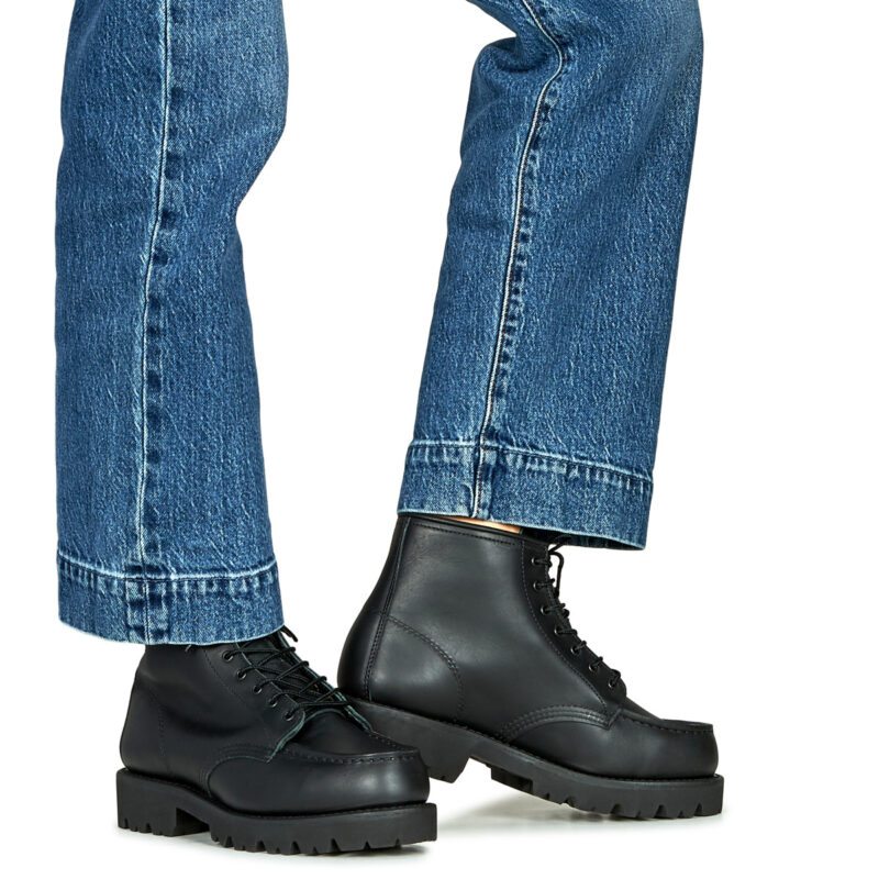 Red Wing PORTER MOC Black Women's Ankle Boots - 8