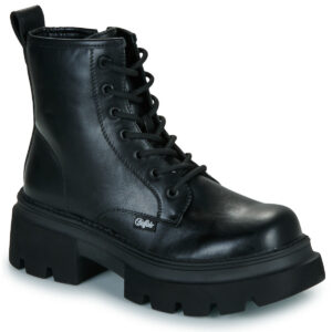 Buffalo  MAVE LACE UP  Nero -  Stivaletti Donna