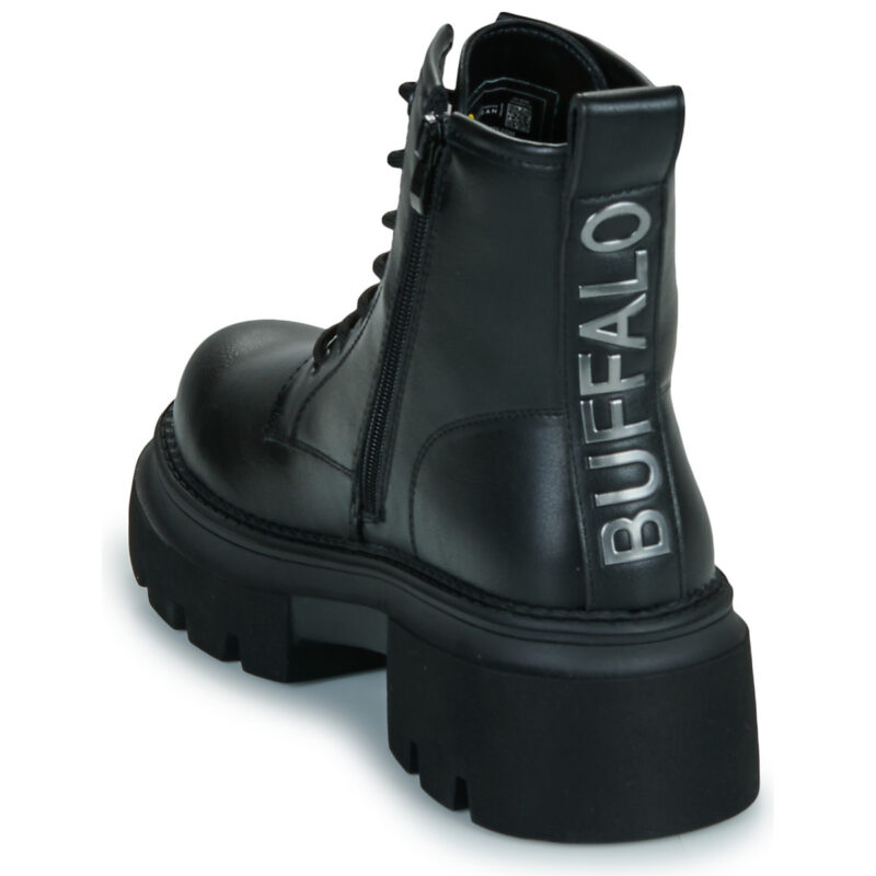 Buffalo MAVE LACE UP Nero Stivaletti Donna - 5