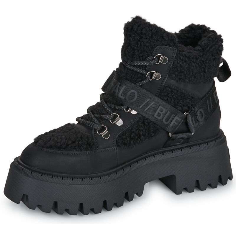 Buffalo  ASPEN COM MID WARM  Nero -  Stivaletti Donna - 4