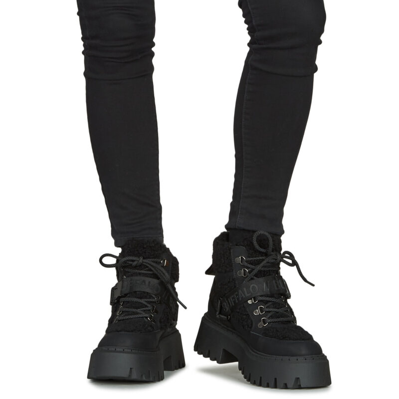 Buffalo  ASPEN COM MID WARM  Nero -  Stivaletti Donna - 8