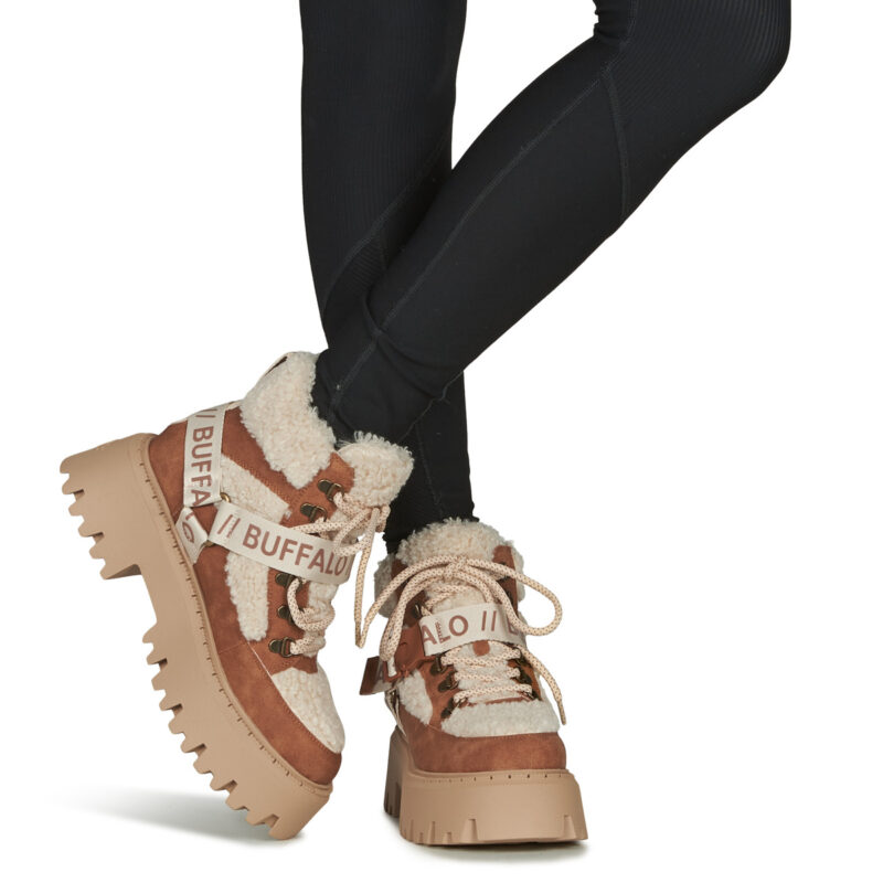 Buffalo ASPEN COM MID WARM Marrone - Stivaletti Donna - 8