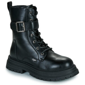 Buffalo  LENNOX LACE UP MID  Nero -  Stivaletti Donna