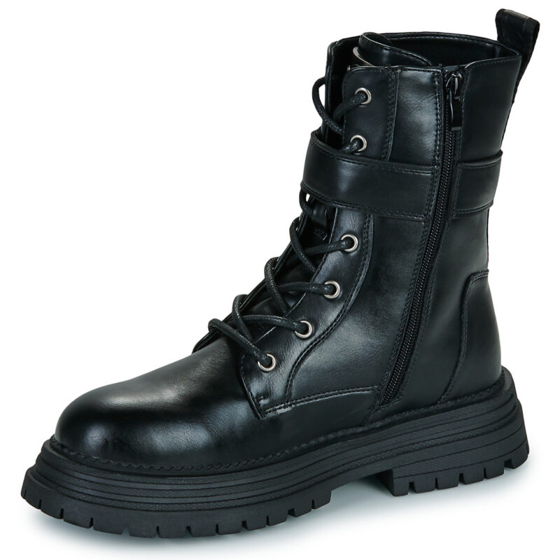Buffalo LENNOX LACE UP MID Nero Stivaletti Donna - 4