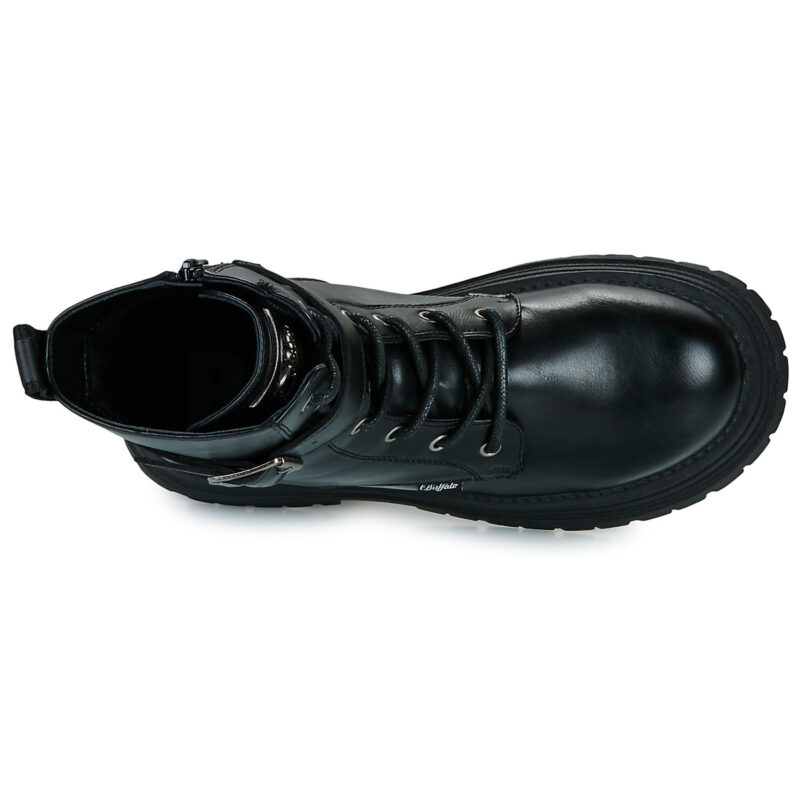 Buffalo LENNOX LACE UP MID Nero Stivaletti Donna - 6