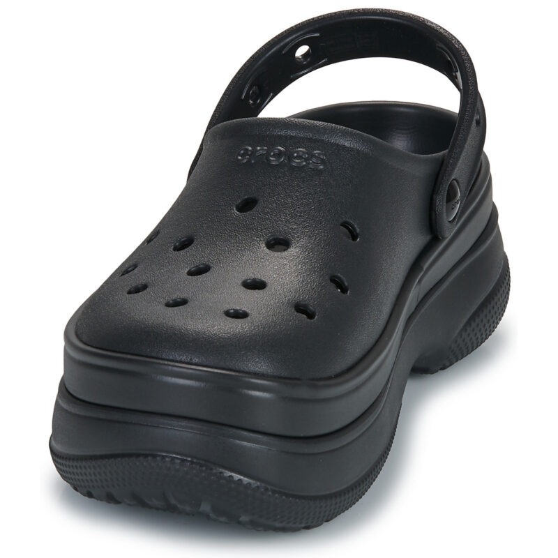 Crocs Classic Stacked Clog Nero Zoccoli Donna - 3