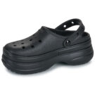 Crocs Classic Stacked Clog Nero Zoccoli Donna - 4