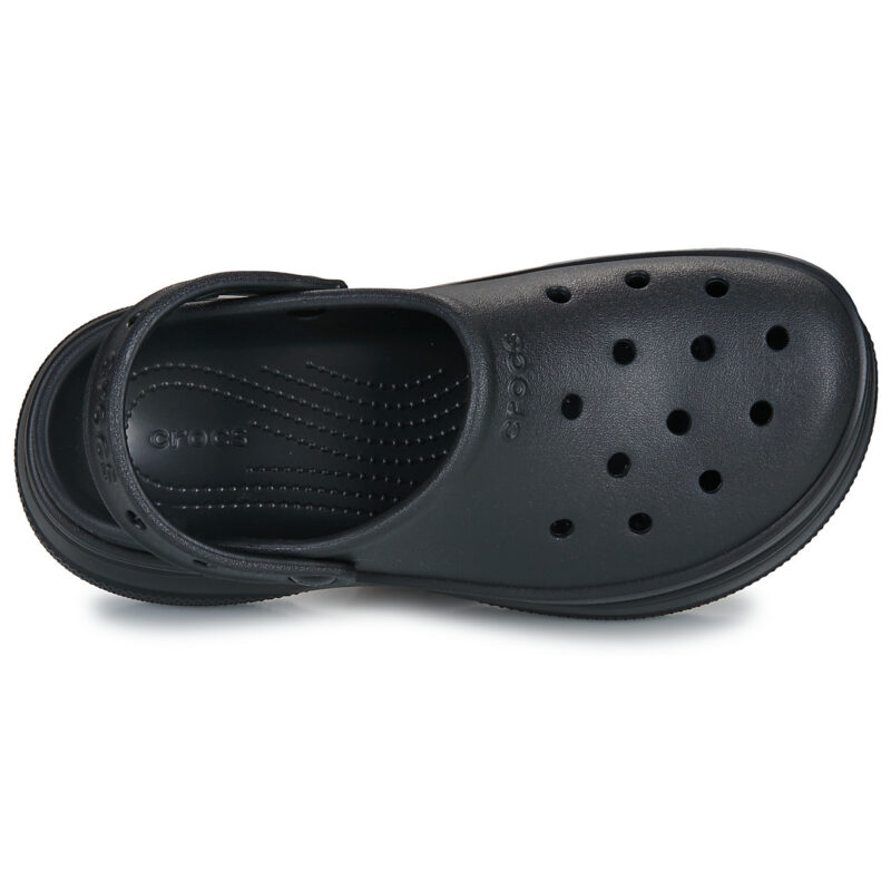 Crocs Classic Stacked Clog Nero Zoccoli Donna - 6