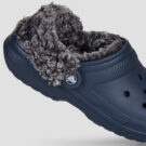 Crocs  Classic Fleece Lined Clog  Blu -  Zoccoli Donna - 4
