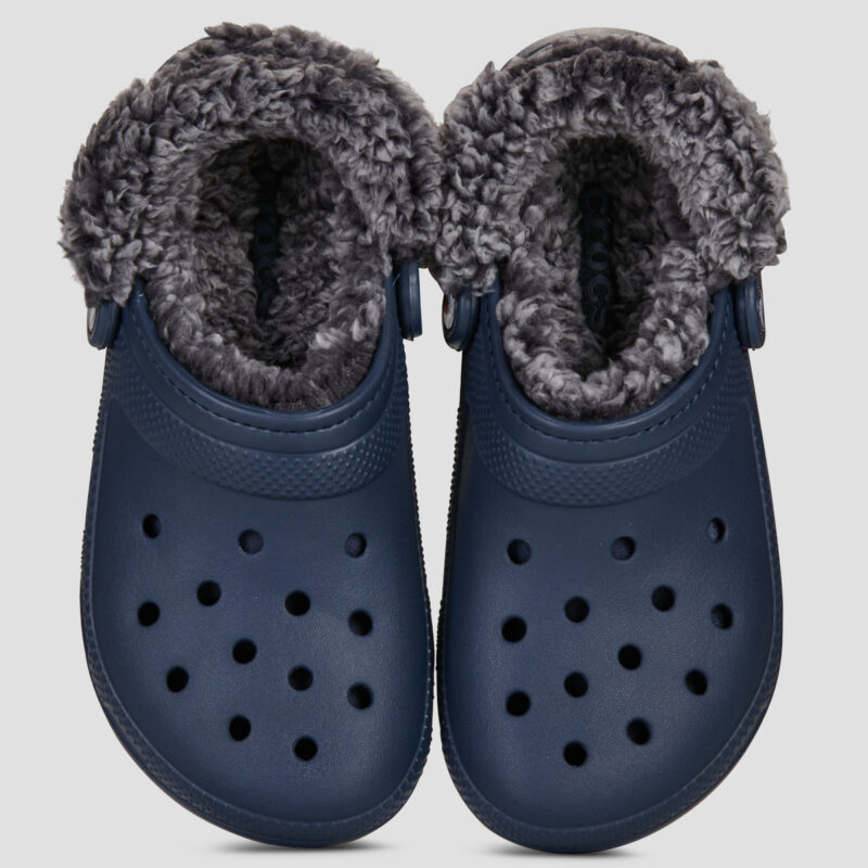 Crocs  Classic Fleece Lined Clog  Blu -  Zoccoli Donna - 5