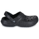 Crocs  Classic Fuzz Lined Glitter Clog  Nero -  Zoccoli Donna - 2