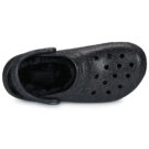 Crocs  Classic Fuzz Lined Glitter Clog  Nero -  Zoccoli Donna - 6