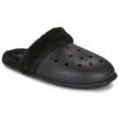 Crocs Classic Fuzz Scuff Nero Pantofole Donna - 1