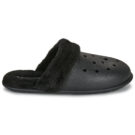 Crocs Classic Fuzz Scuff Nero Pantofole Donna - 2