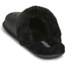 Crocs Classic Fuzz Scuff Nero Pantofole Donna - 5
