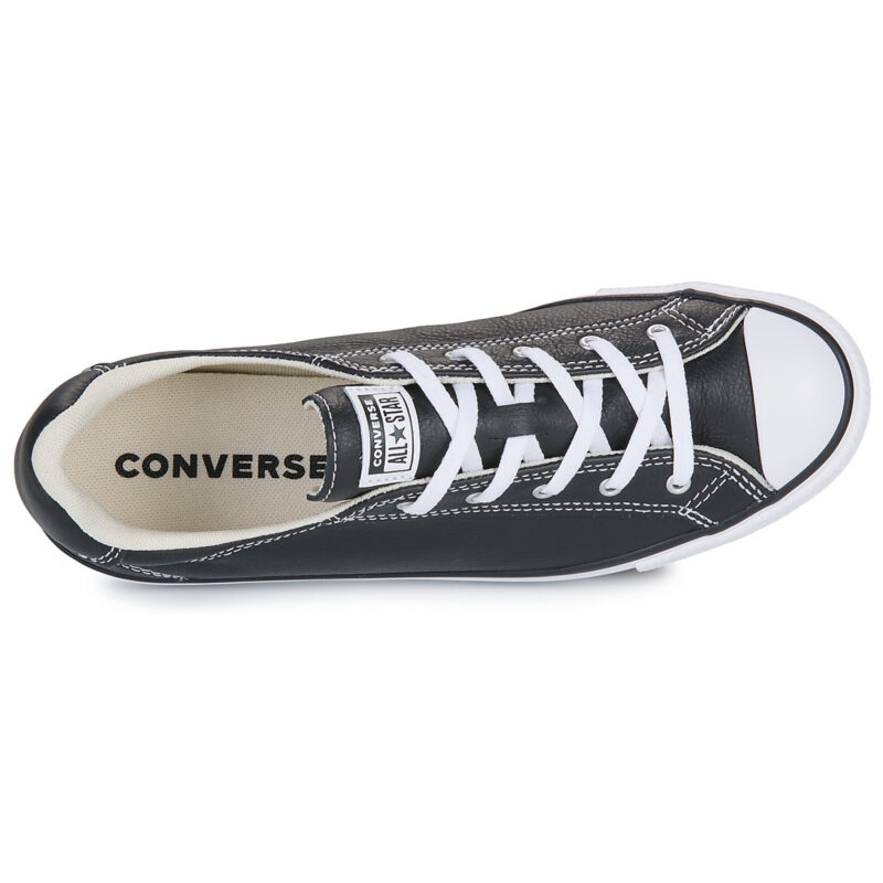Converse CHUCK TAYLOR ALL STAR DAINTY LUCKY LEATHER Nero Sneakers basse Donna - 6
