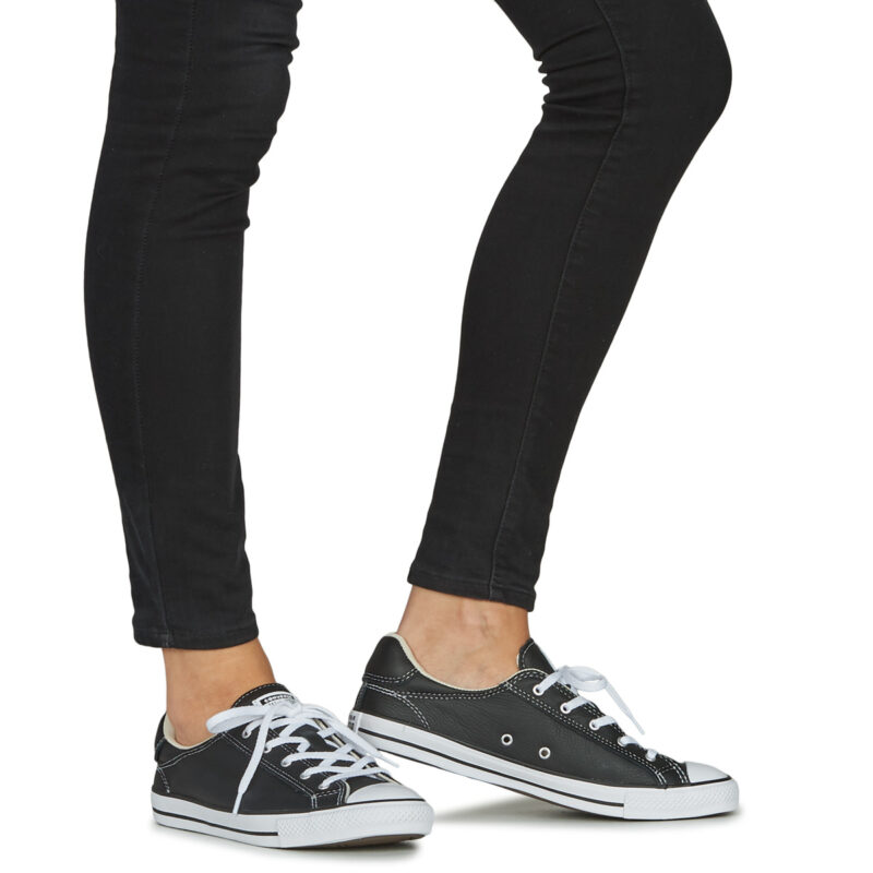 Converse CHUCK TAYLOR ALL STAR DAINTY LUCKY LEATHER Nero Sneakers basse Donna - 8