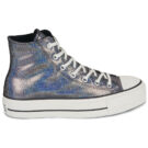 Converse CHUCK TAYLOR ALL STAR LIFT Grigio Sneakers alte Donna - 2