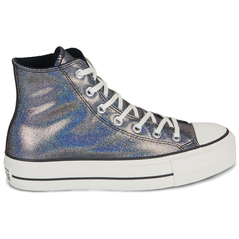 Converse CHUCK TAYLOR ALL STAR LIFT Grigio Sneakers alte Donna - 2
