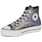 Converse CHUCK TAYLOR ALL STAR LIFT Grigio Sneakers alte Donna - 4