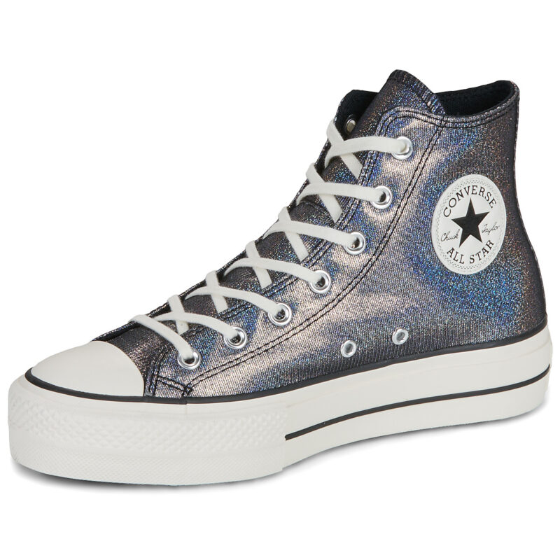 Converse CHUCK TAYLOR ALL STAR LIFT Grigio Sneakers alte Donna - 4