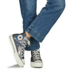 Converse CHUCK TAYLOR ALL STAR LIFT Grigio Sneakers alte Donna - 8