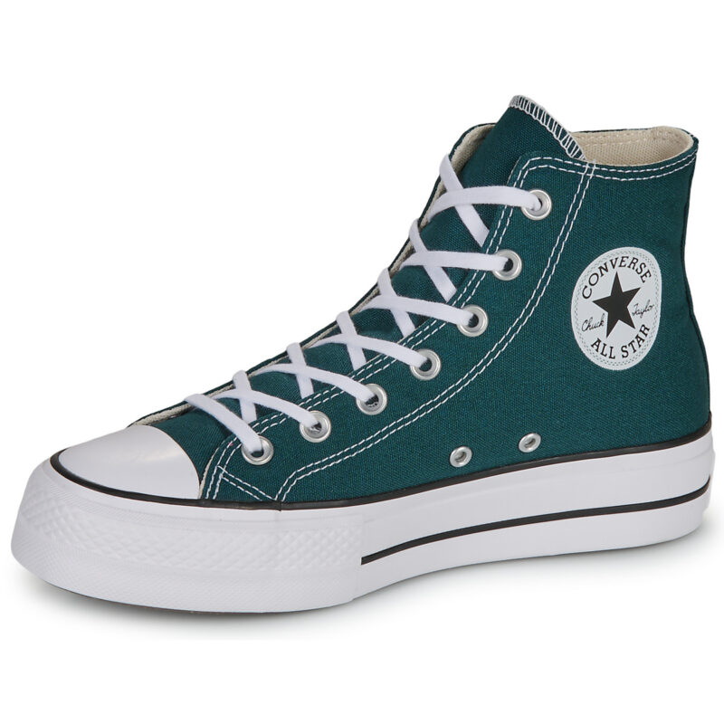 Converse  CHUCK TAYLOR ALL STAR LIFT  Verde -  Sneakers alte Donna - 4