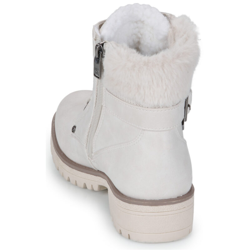 Tom Tailor  4290100030-CREAM  Beige -  Stivaletti Donna - 5