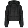 Piumino Vans W MTE HILLGATE CROPPED PUFFER Nero Piumini Donna