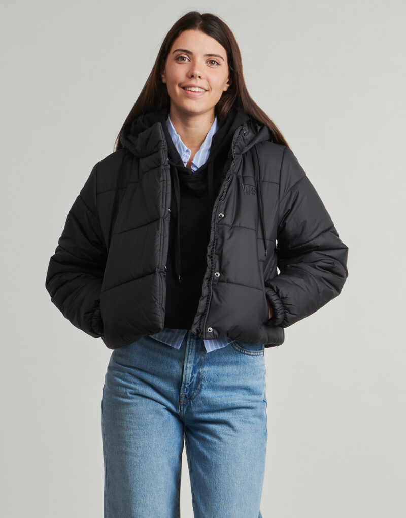 Chaqueta acolchada corta Vans W MTE Hillgate negra para mujer - 2