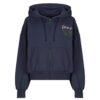 Sudaderas con capucha Vans Ladywall Retro Zip Sudadera con capucha Azul Sudadera con capucha Mujer