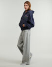 Sudadera con capucha y cremallera Vans Ladywall Retro Azul para mujer - 4