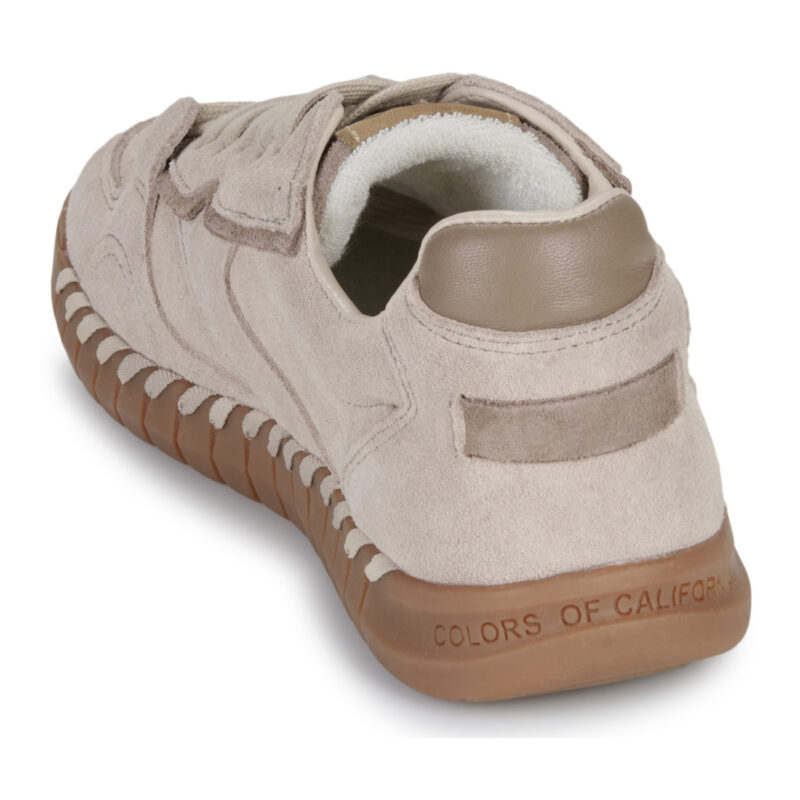 Colors of California COW SUEDE SNEAKER Beige Sneakers basse Donna - 5