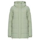 Piumino Columbia AMAZE PUFF MID HOODED JACKET Verde Piumini Donna - 1
