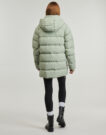 Piumino Columbia AMAZE PUFF MID HOODED JACKET Verde Piumini Donna - 4