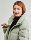 Piumino Columbia AMAZE PUFF MID HOODED JACKET Verde Piumini Donna - 5