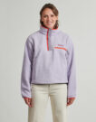 Felpa Columbia HELVETIA II CROPPED HALF SNAP FLEECE Viola Felpe Donna - 2