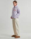 Felpa Columbia HELVETIA II CROPPED HALF SNAP FLEECE Viola Felpe Donna - 3