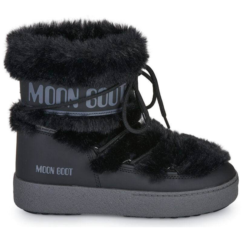 Moon Boot MB LTRACK FAUX FUR WP Nero Scarpe da neve Donna - 2