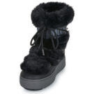 Moon Boot MB LTRACK FAUX FUR WP Nero Scarpe da neve Donna - 3