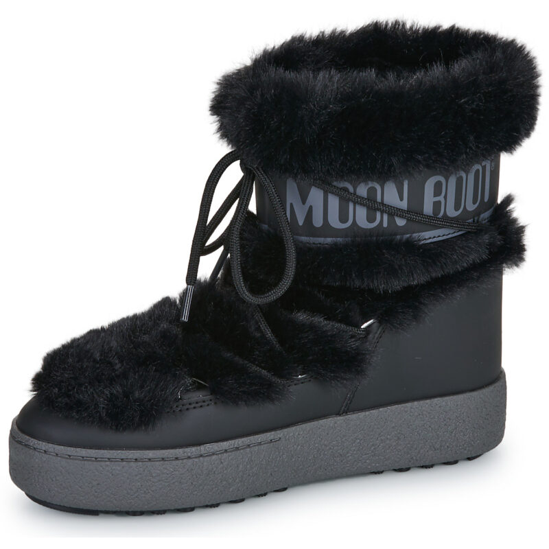 Moon Boot MB LTRACK FAUX FUR WP Nero Scarpe da neve Donna - 4