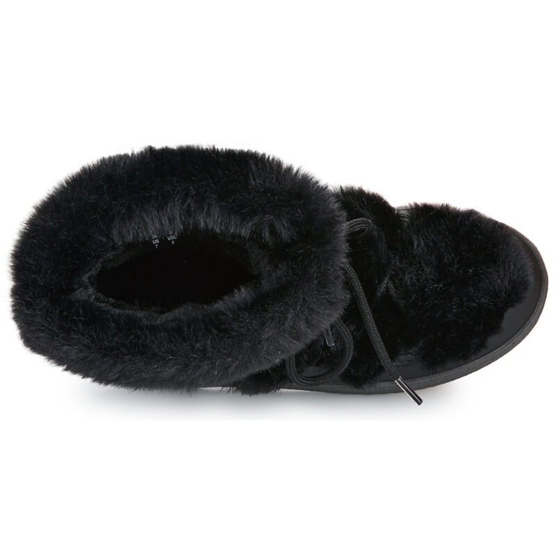 Moon Boot MB LTRACK FAUX FUR WP Nero Scarpe da neve Donna - 6