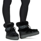 Moon Boot MB LTRACK FAUX FUR WP Nero Scarpe da neve Donna - 8