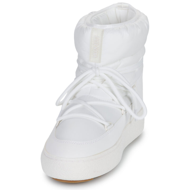 Moon Boot MB LTRACK LOW NYLON WP Blanc Bottes de neige Femme - 3