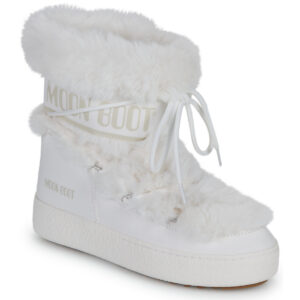 Moon Boot  MB LTRACK FAUX FUR WP  Bianco -  Scarpe da neve Donna