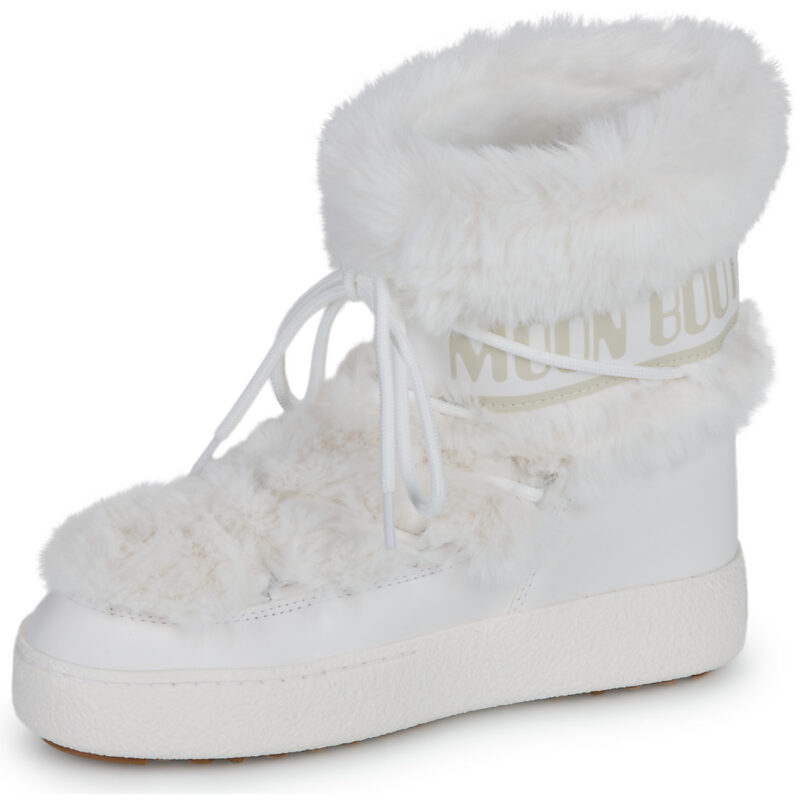 Moon Boot MB LTRACK FAUX FUR WP Bianco Scarpe da neve Donna - 4